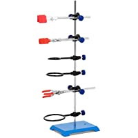 Steinberg Systems Soporte Para Laboratorio Clip De Agarre SBS-LS-100 (2 engarces para la varilla- Anillos Ø: 60-100 mm…